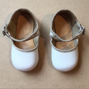 Vintage white Mary Janes